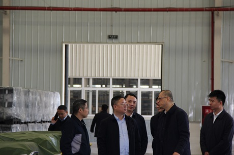 杨明率队光临绵阳J9集团公司调研领导工作